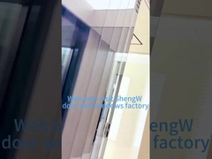 درب کشویی با شیشه