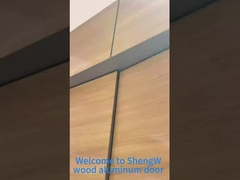 درب آلومینیومی چوبی