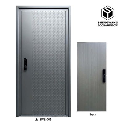 درب بازنده الکل خاکستری دستی سیستم قفل الکترونیکی درب بازنده تجاری