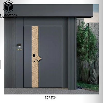 اتاق خواب خاکستری درب ورودی آلومینیومی درب ورودی آلومینیومی برای خانه ها