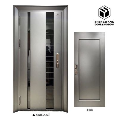 درب اتاق 1220mm آلومينيومي رنگي سفارشي ضد صدا درب داخلي